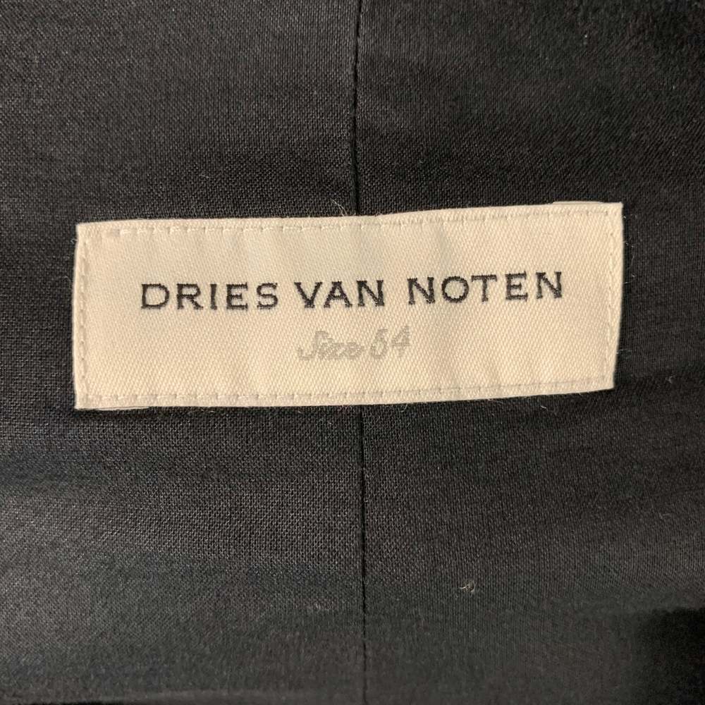 DRIES VAN NOTEN Chest Navy Gold Embellishment Cotton Sport Coat - Picture 5 of 7